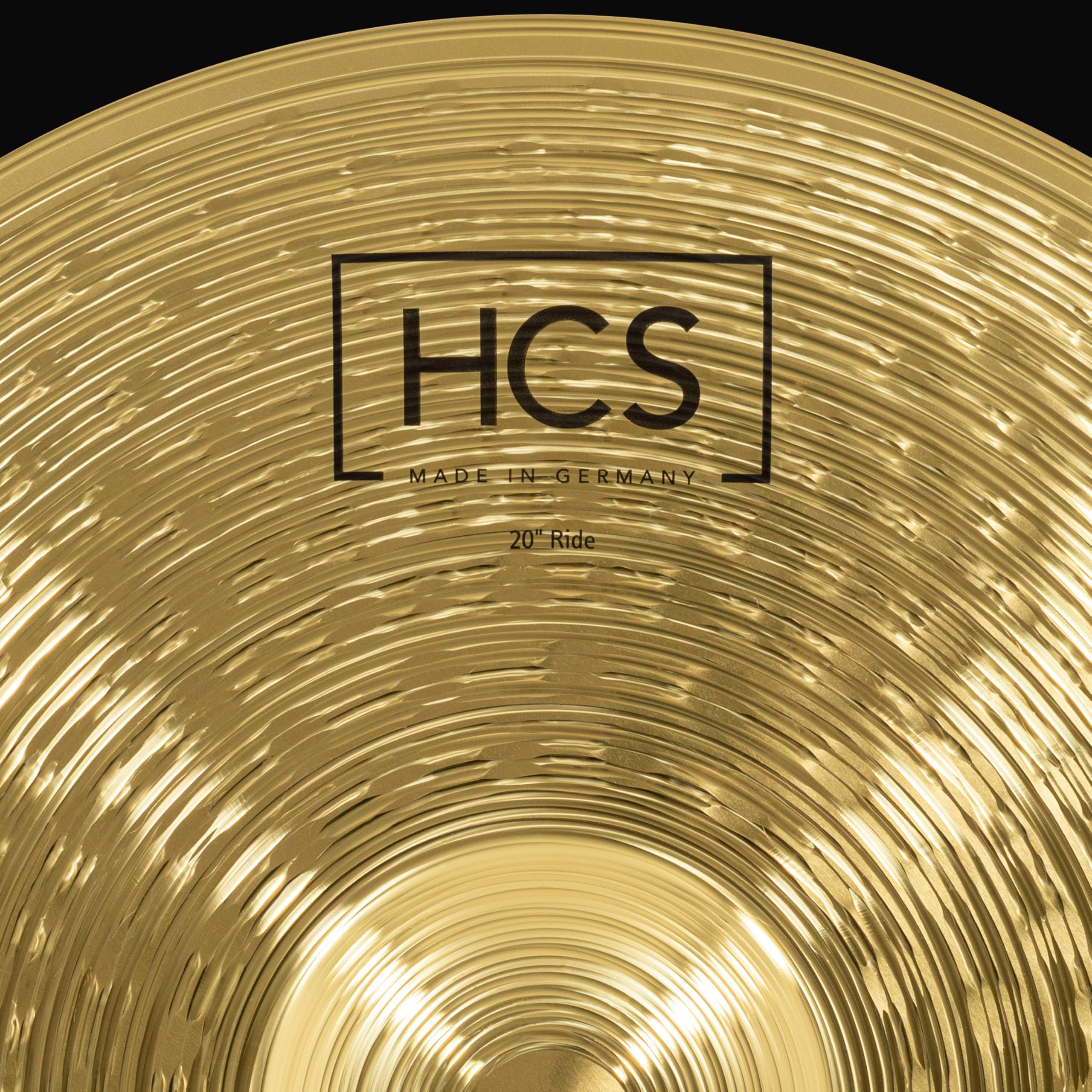Meinl Cymbals HCS20R piatto Ride 20 pollici (50,8cm) Batteria Finitura Tradizionale Ottone Made in Germany