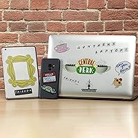 Vista 2 de Friends Gadget Calcomanías - 4 hojas de calcomanías extraíbles impermeables para laptop