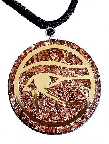 Miniatura 44 de Sacred Geometry Orgone Reversible Pendant Necklace LARGE 2.25 inch 10.7cm (Star of David & Flower of Life)