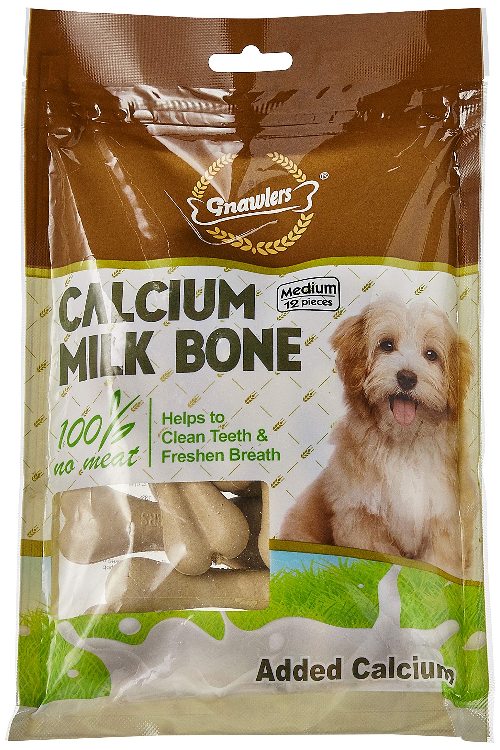 Gnawlers Calcium Milk Bones, Medium, 270 g (Pack of 3) (B07JMV46T3) Amazon Price History, Amazon Price Tracker