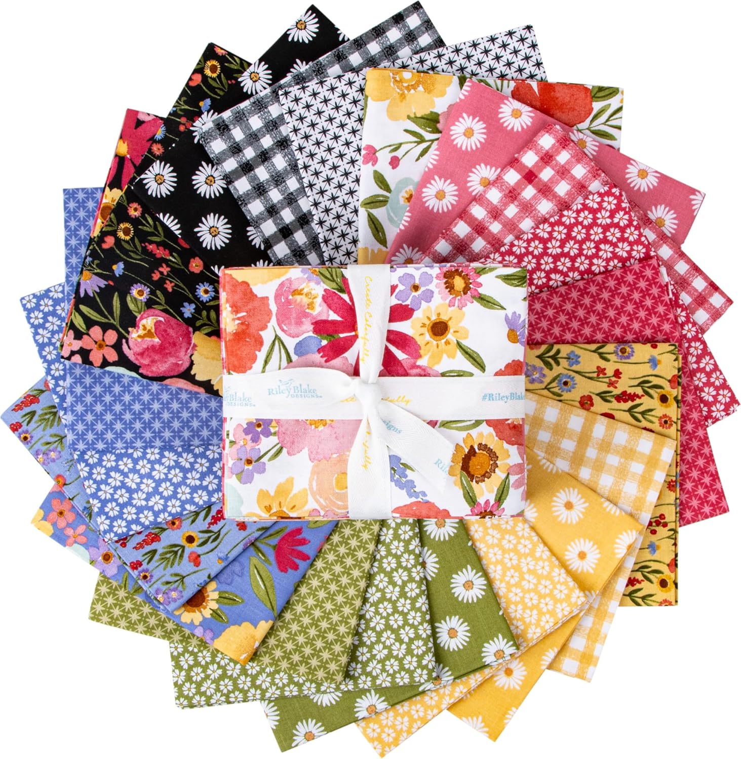 Echo Park Paper Co. Flora No. 6 21 Fat Quarters Riley Blake Designs FQ-14460-21