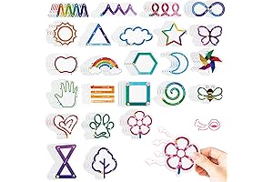 120PCS Sensory Calm Strips Anxiety Stickers for Kids Adults