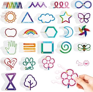 H1vojoxo 120PCS Breath Anxiety Sensory Stickers for Kids Adults