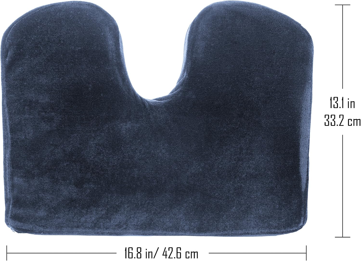 Wagan 9788 Ortho Wedge Cushion Gradual Slope for Coccyx, Sciatica, Tailbone Pain Used for Home Chair, Desk Chair, Car Seat, and Wheelchair