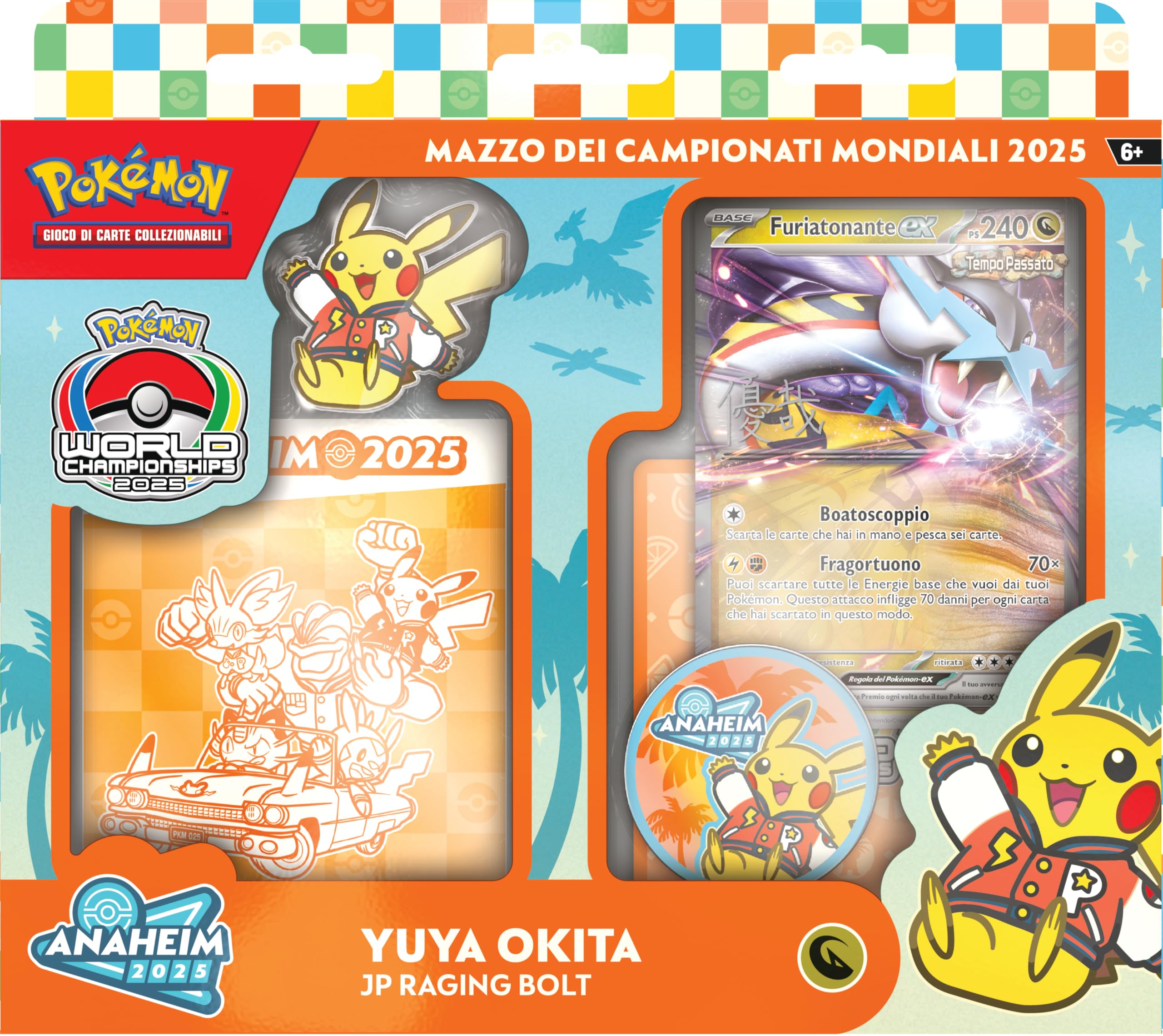 Pokémon: mazzo dei Campionati Mondiali 2025 del GCC Pokémon (Yuya Okita), Edizione in Italiano