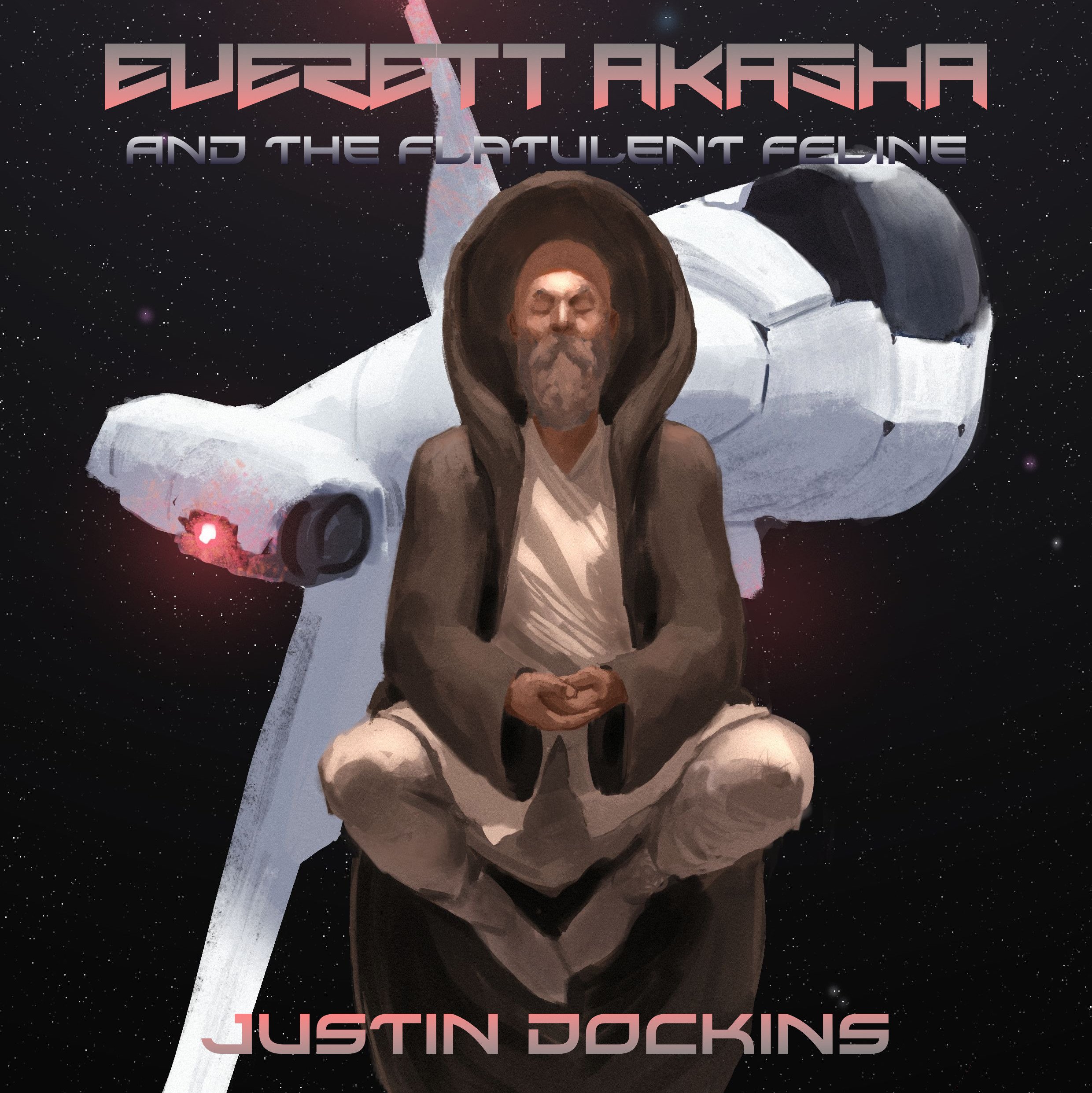 Cover art for Everett Akasha and the Flatulent Feline