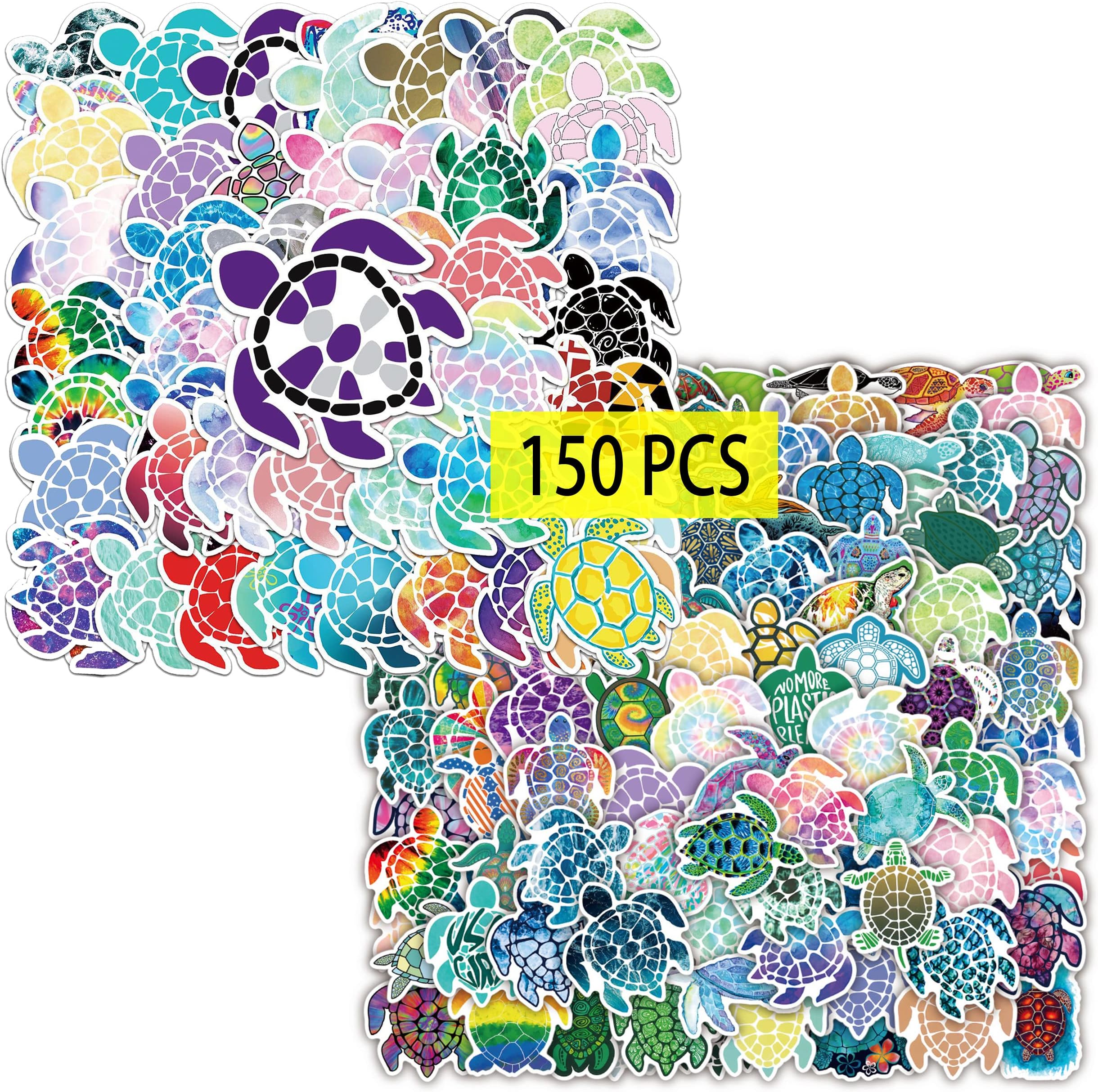 Amazon.com: Animals Stickers 50 Pcs Cute Cartoon Decals for Water ...
