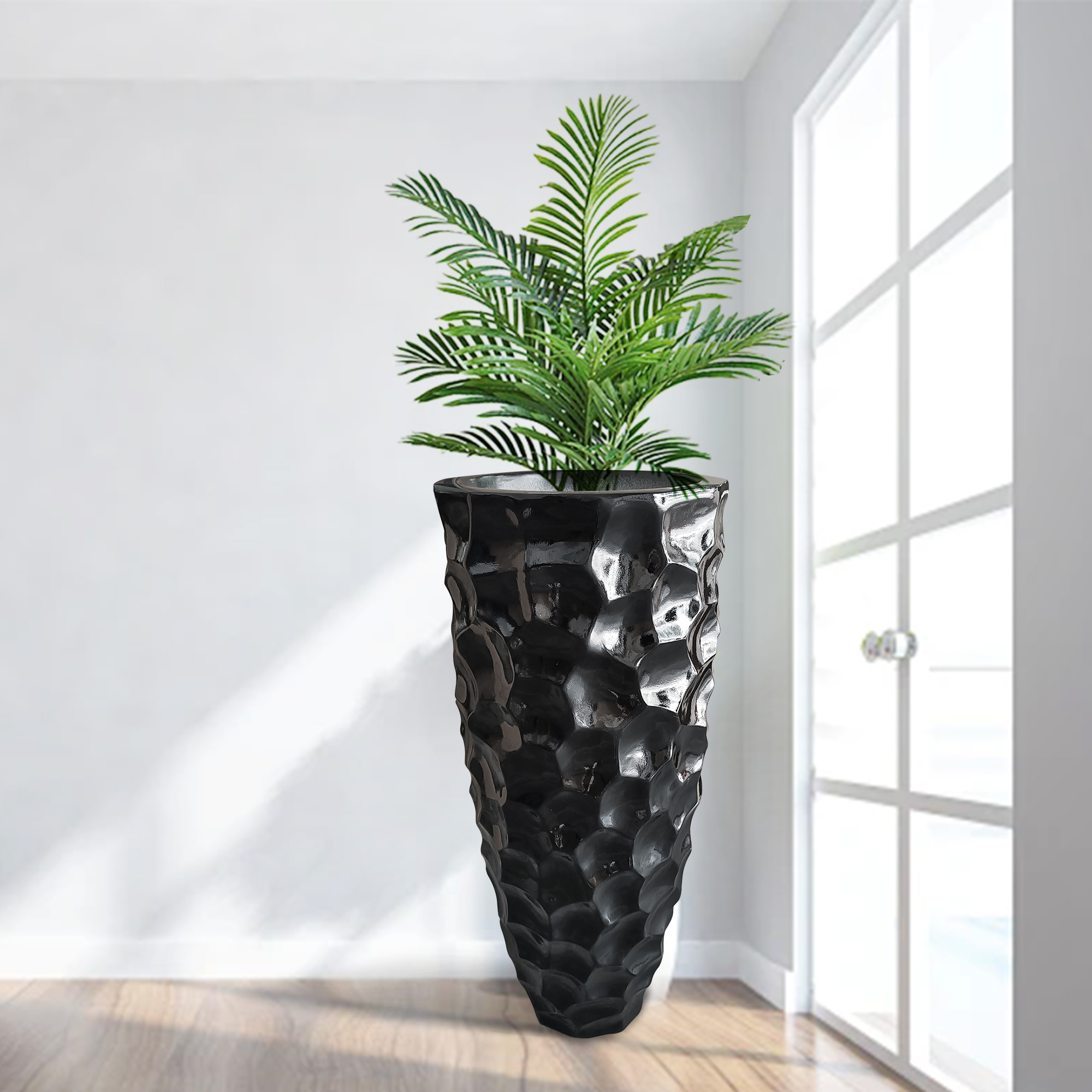 Amazon.com : Deegufa Tall Huge Planter Pot, 3 FT Extra Large Planter for Indoor  Outdoor Plants, Trees, Flowers, Large Modern Planter for Patio, Porch,  Garden, 35.5 inch, Black : Patio, Lawn & Garden