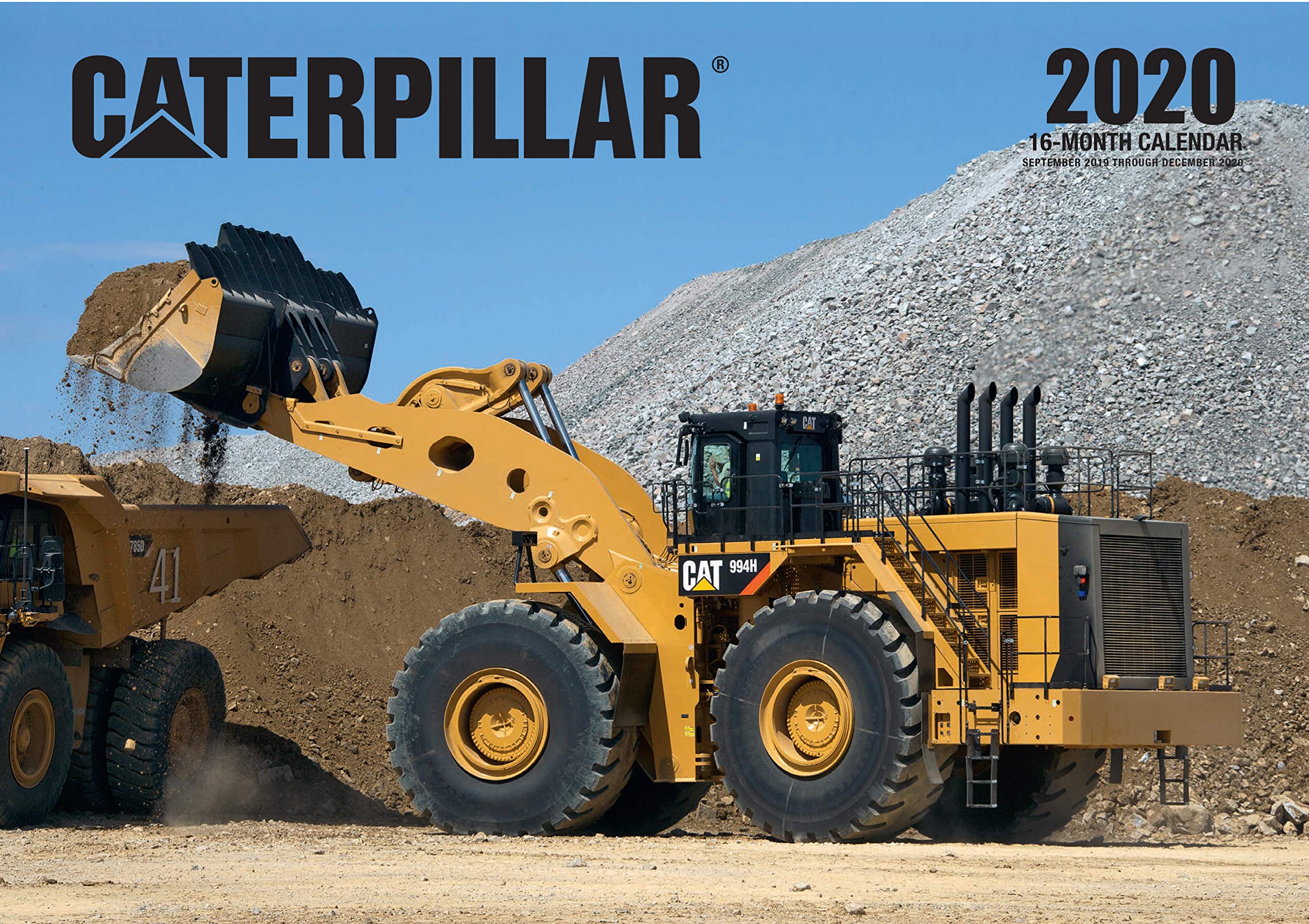 Caterpillar 2020: 16-Month Calendar - September 2020 through December 2020