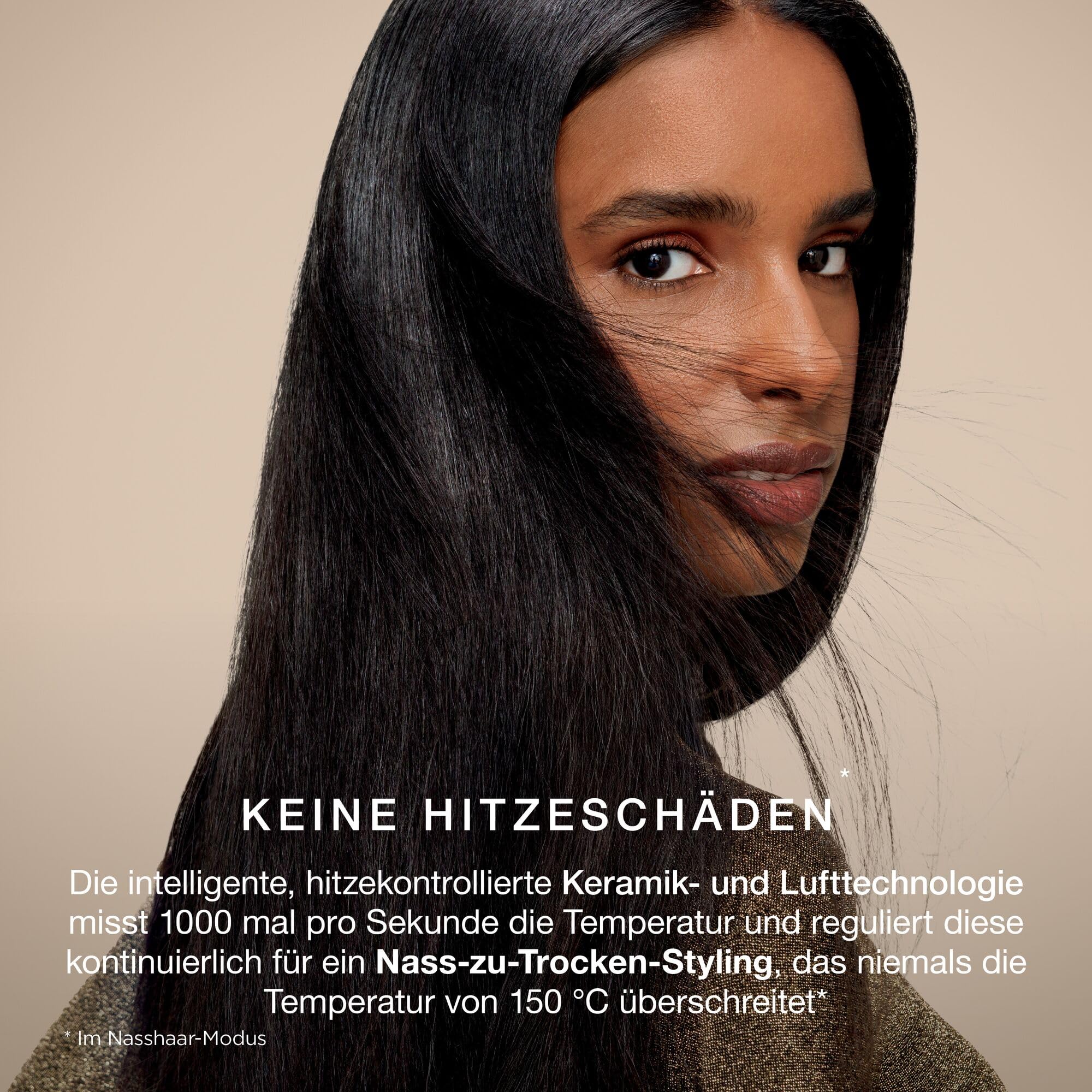Shark Glossi 2-in-1-Styler mit Heißluft und Glanz-Finish, Türkis HT302EUTL | Salonqualität, Keramikplatten, Volumen, Gloss Lock, alle Haartypen