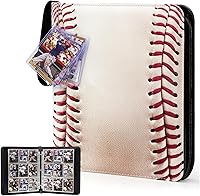 Vista 9 de Carpeta de tarjetas compatible con tarjetas de fútbol americano, tarjetas de intercambio, para MTG y otros TCG, se adapta a 400 tarjetas con 50