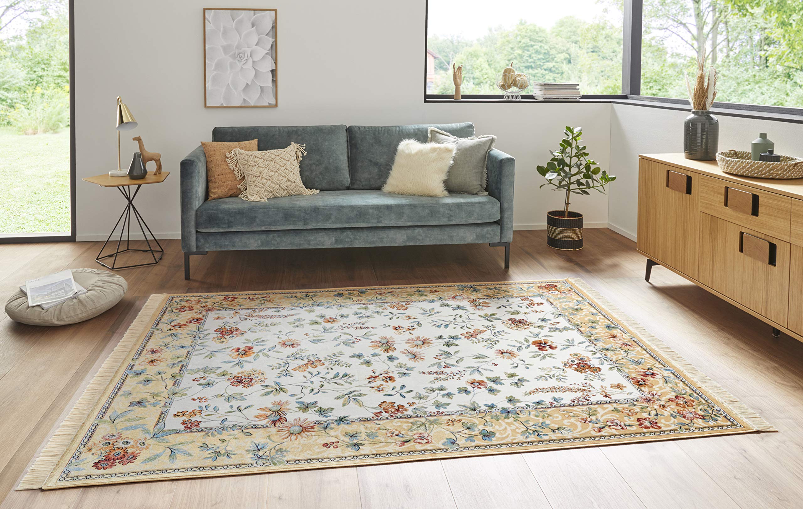 Tapis de salon vintage Naveh Orient pour réchauffer l'ambiance de votre chambre
