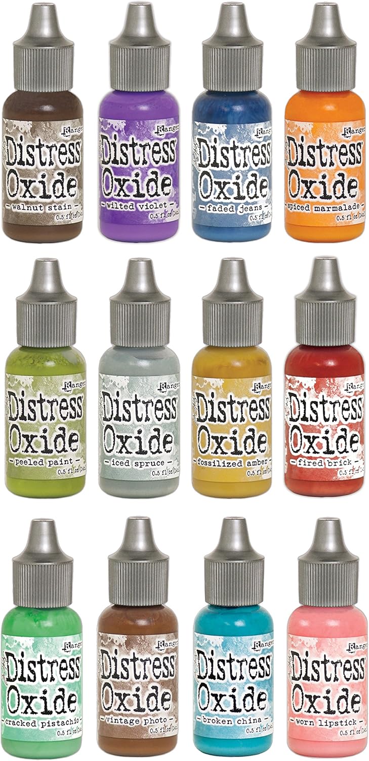 Ranger Tim Holtz Distress Oxide Reinkers Bundle - all 12 Colors