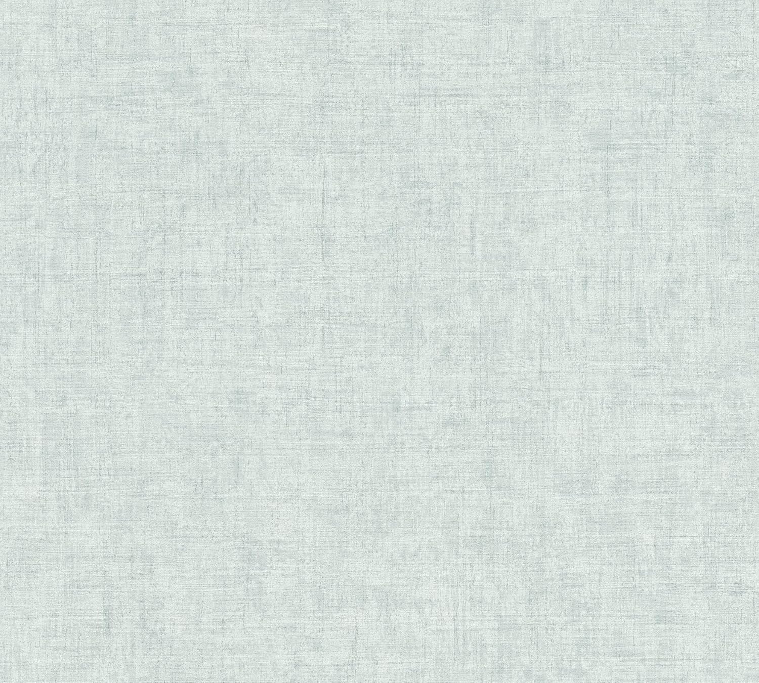 A.S. Création Plain Wallpaper Greenery Non-Woven Wallpaper 10.05 m x 0.53 m Blue Made in Germany 373345 37334-5