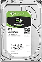Seagate BarraCuda 3.5" 6TB 内蔵ハードディスク HDD 2年保証 6Gb/s 256MB 5400rpm 正規代理店品 ST6000DM003