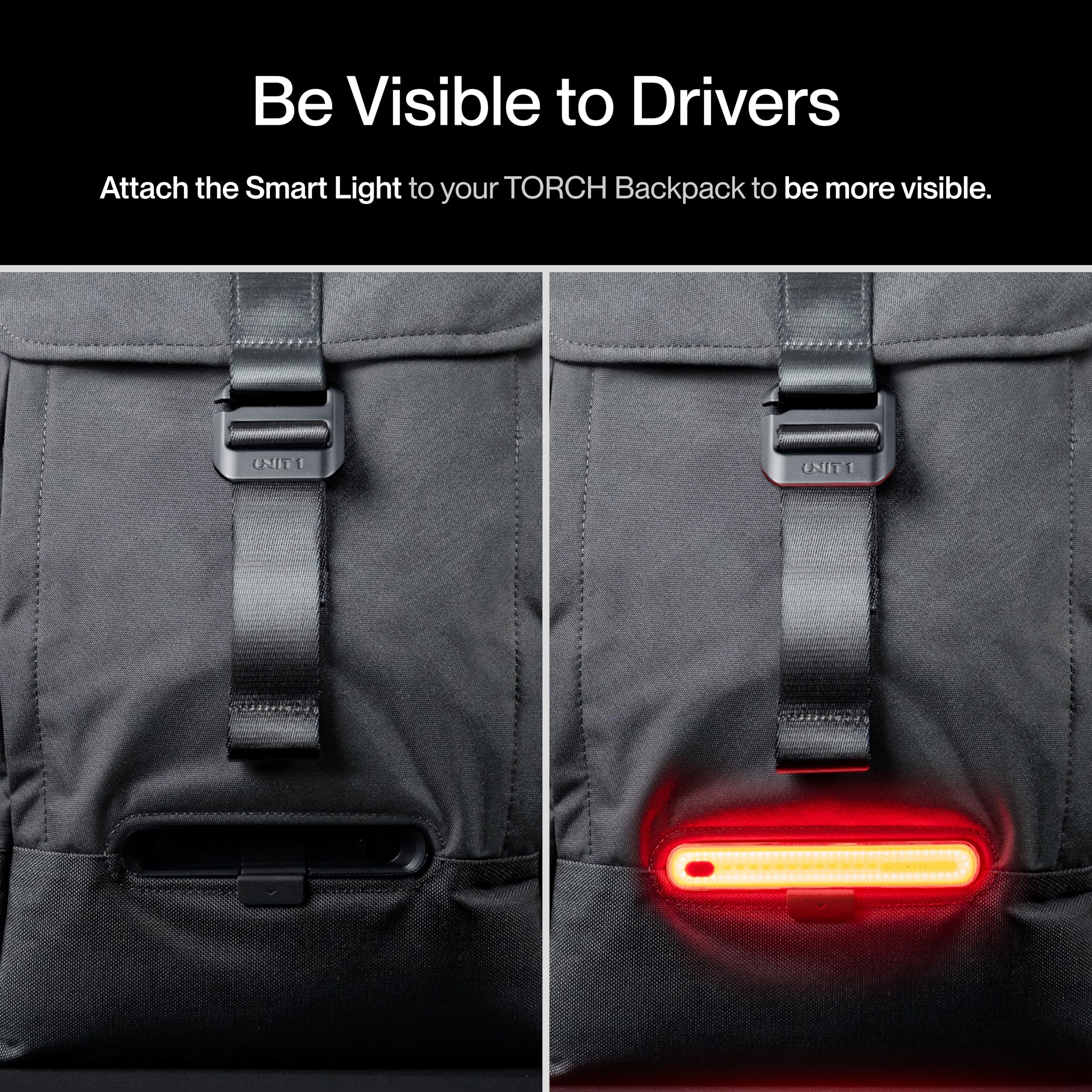 TORCH Mochila Urbana Inteligente 23L | Impermeable, Laptop 16p, Soporte