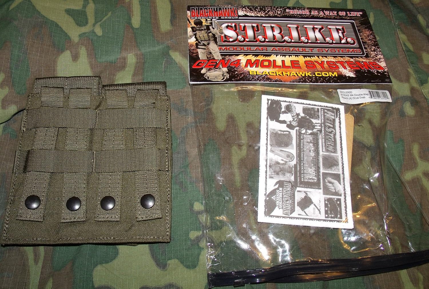BLACKHAWK S.T.R.I.K.E. M4 Double Mag Pouch (Holds 4)