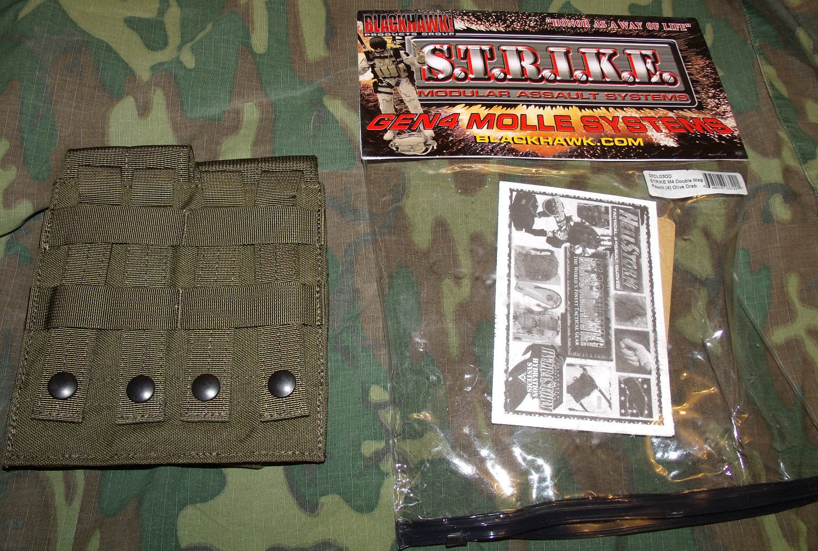 BLACKHAWK! オリーブドラブ バック 一点物] BlackHawk! リガーベルト 旧ロゴ Old Gen. オリーブ