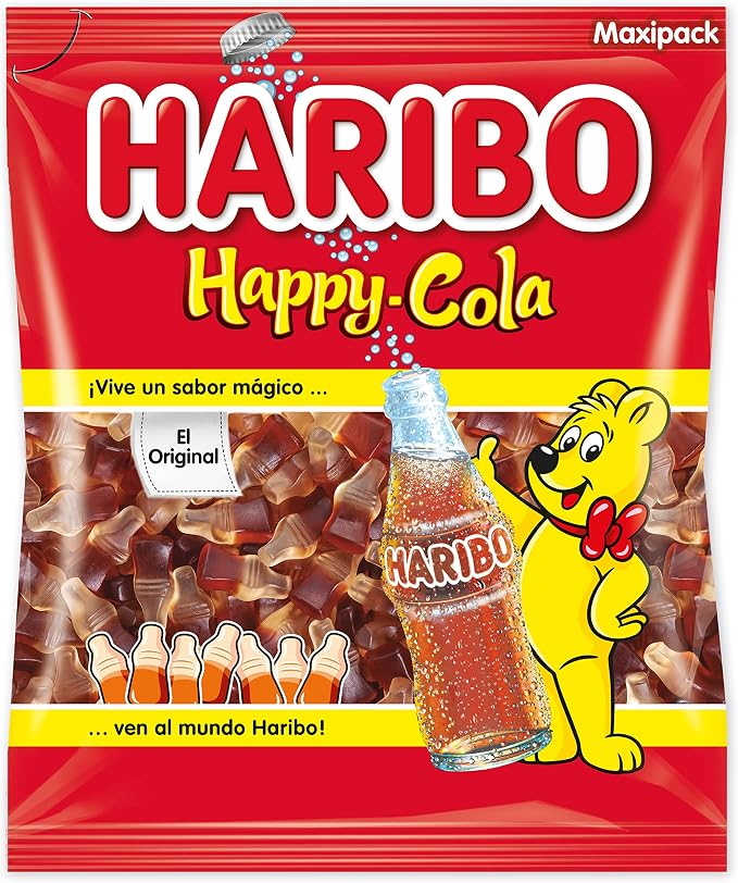 Haribo Happy Cola Gominolas, 1 kg