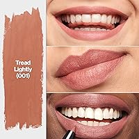 Vista 2 de REVLON ColorStay Matte Lite Crayon Labial con Sacapuntas Integrado, a Prueba de Manchas, Resistente al Agua y Sin Secado, 001 Tread Lightly, 0.049