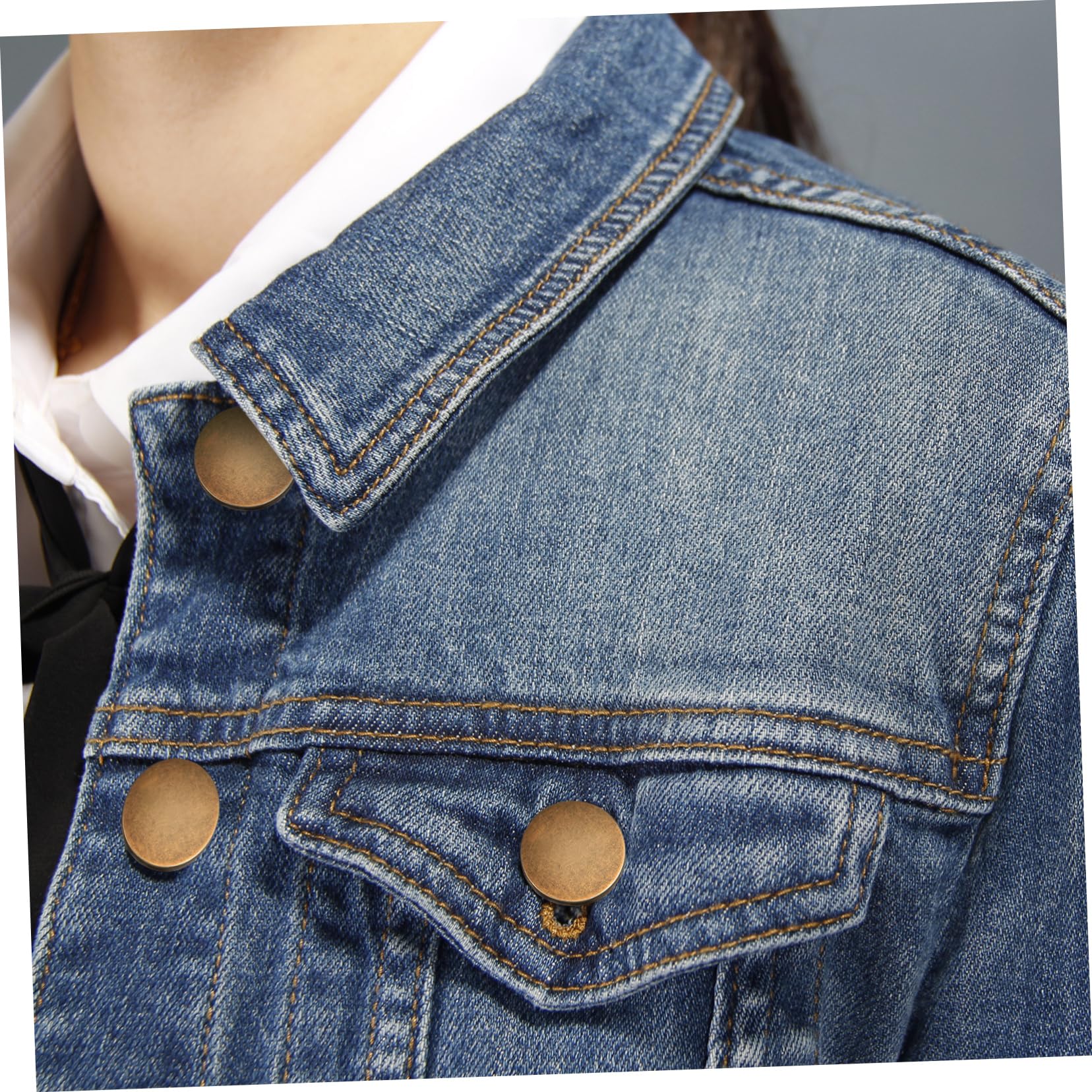 VILLCASE 150piezas Alfileres De Botón Para Jeans Botones Ajustables y Removibles Extensores De Cintura Sin Costura Reemplazo Práctico Para Pantalones y Ropa