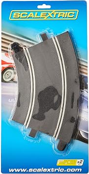 Scalextric C8206 Radius 2 Curve 45 degree x2 C151 132 Scale Accessory,45.1 x 11.4 x 22.9 centimetres