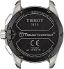 Tissot T1214204405100 Men's Wristwatch, T-Touch Connect, Solar, Black Dial, Bracelet