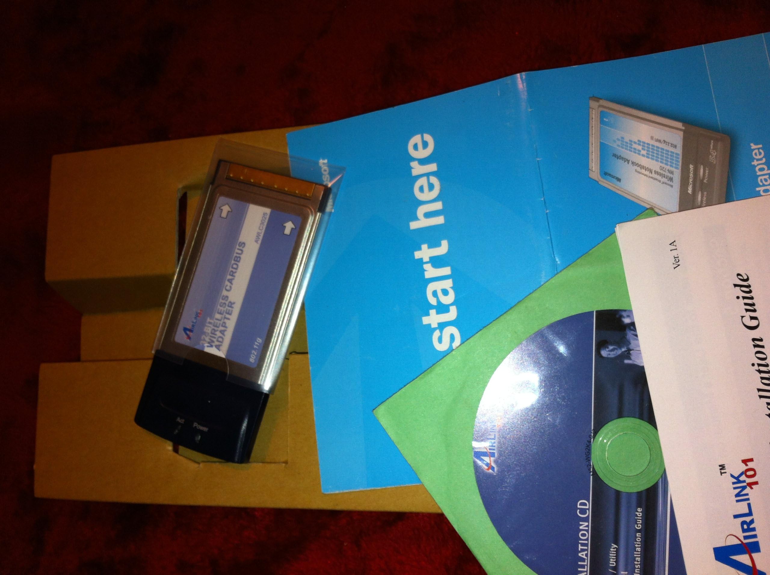 AIRLINK 101 AWLC3028 802.11g Wireless Cardbus Adapter