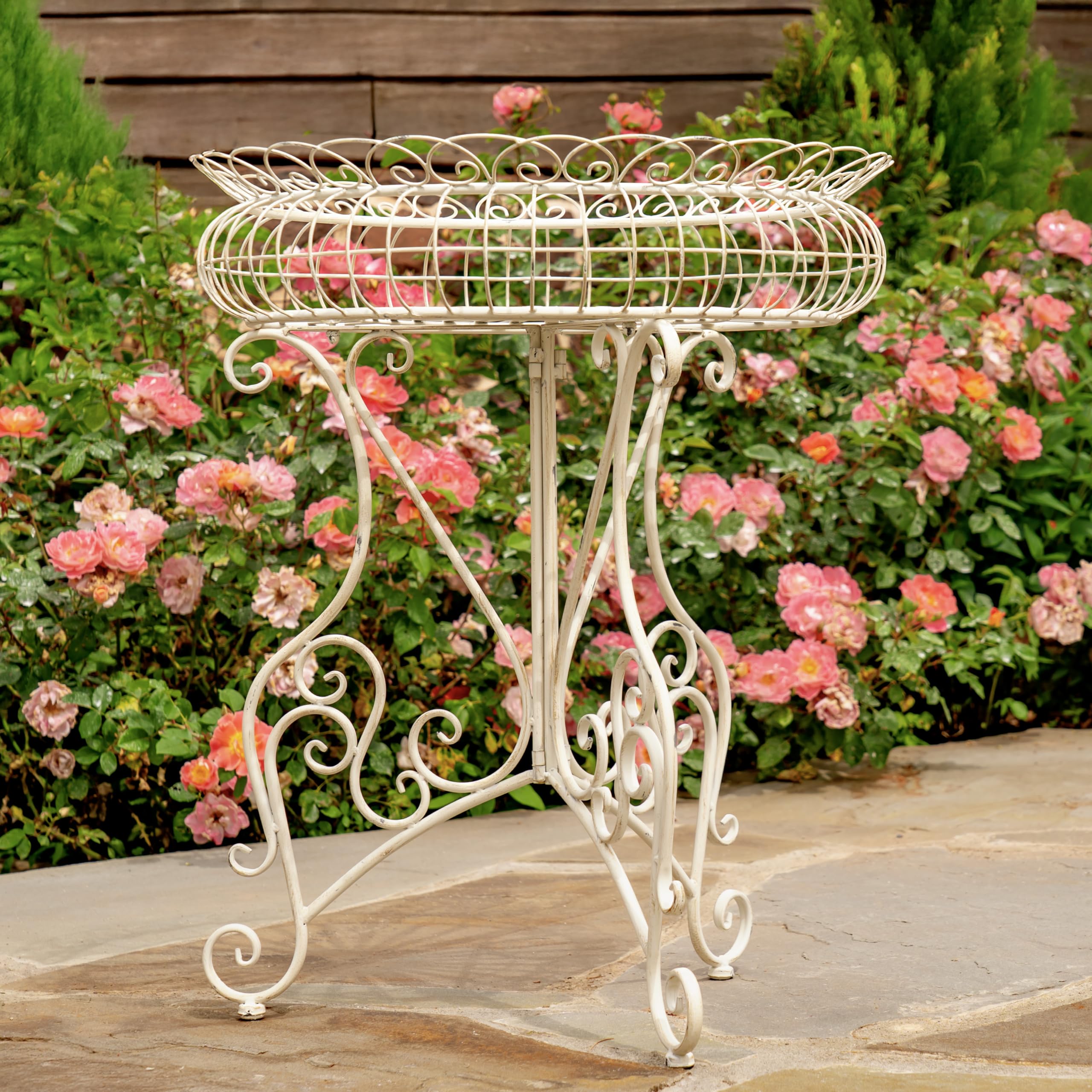 Amazon.com: Zaer Ltd. Set of 3 Vintage-Style Metal Round Basket Amazon.com: Zaer Ltd. Set of 3 Vintage-Style Metal Round Basket