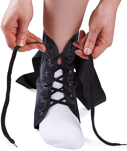 Miniatura 2 de Athletec Sport Tobillera con cordones ajustables, soporte estabilizador para lesiones atléticas,