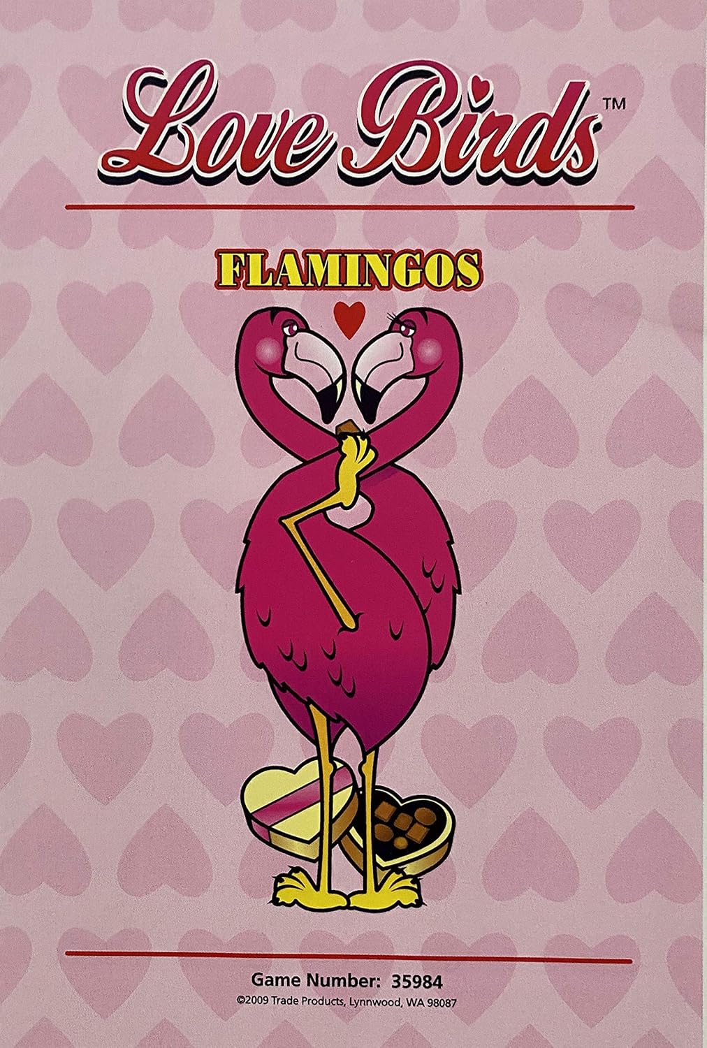 2 Bags of Love Birds $130 Bingo Pull Tab Event Game, All Tickets Playable