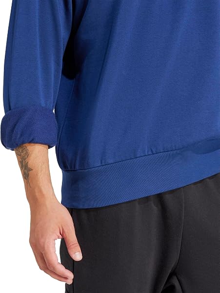 Adidas Essentials Feelcozy Fleece Sweatshirt Maillot de survêtement Homme (Lot de 1) - 5