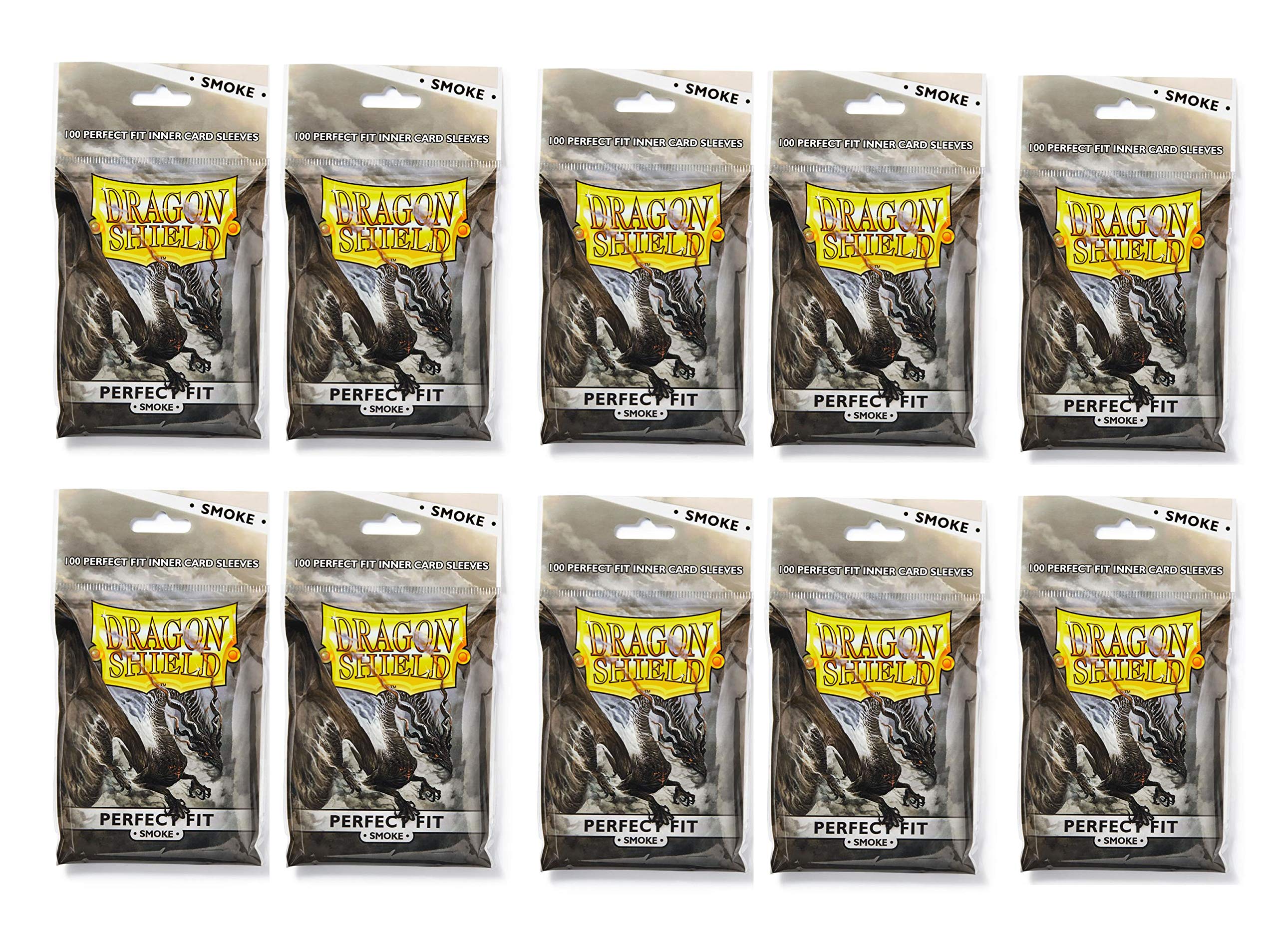 Dragon Shield 100 Standard Size Smoke Sleeves (10 Packs)