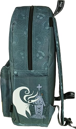 Miniatura 7 de KBNL Mochila clásica de Disney Nightmare Before Christmas con compartimento para laptop para escuela, viajes y trabajo, multicolor, grande