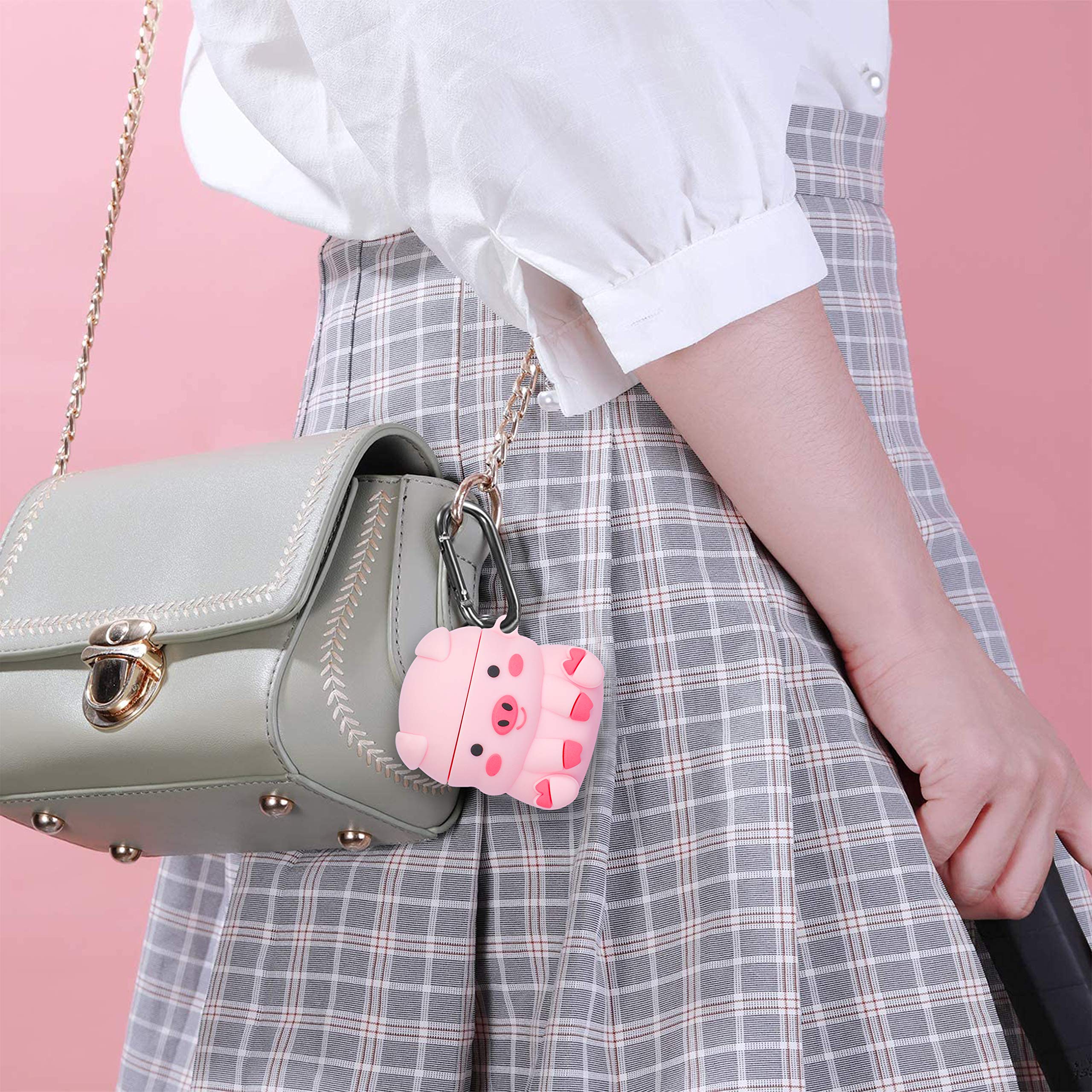 Amazon.co.jp: Besoar Sit Pink Pig Airpod Pro 2019/Pro 2 Gen 2022用