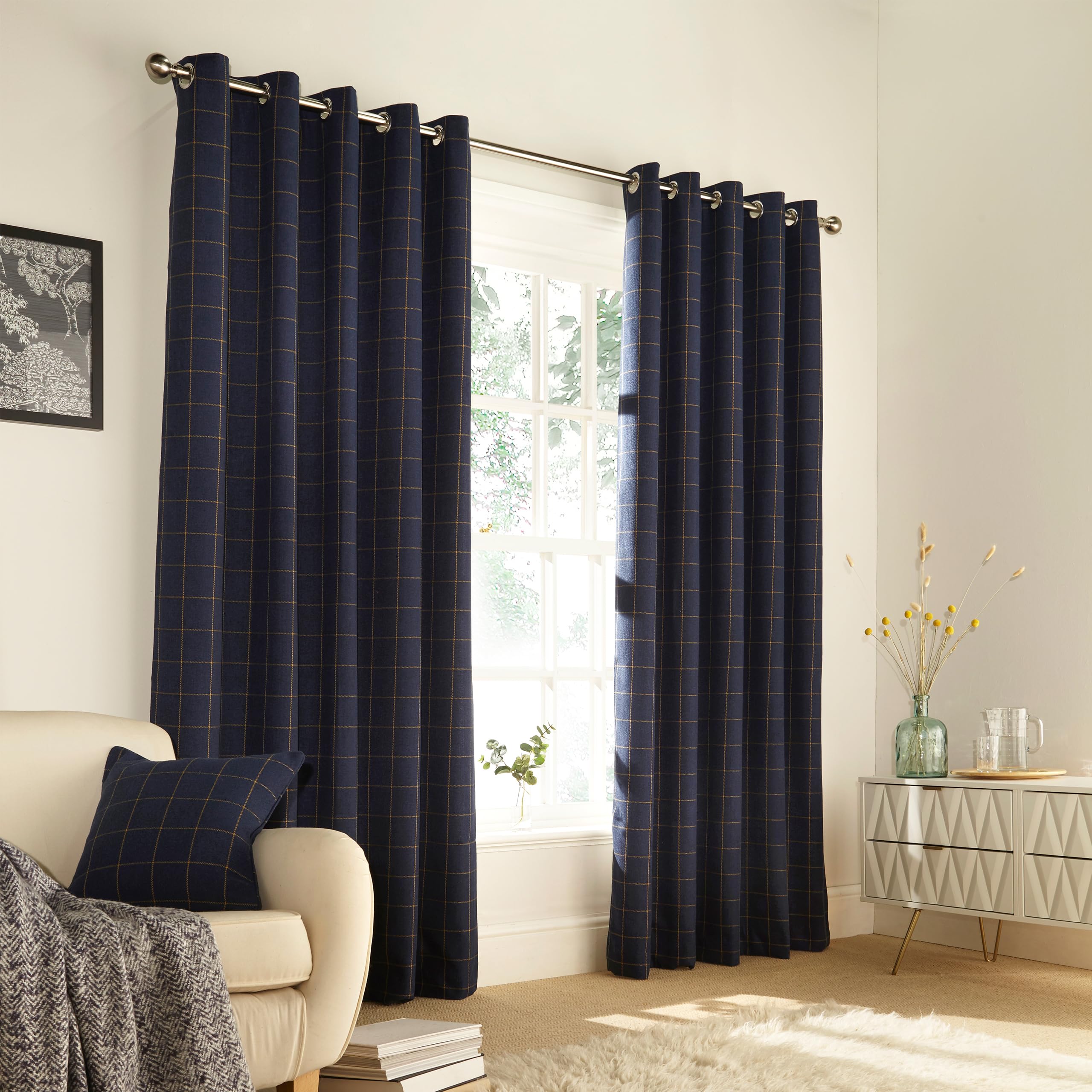 Room Darkening Curtain Pair