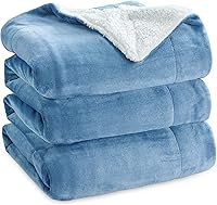 Vista 48 de Bedsure GentleSoft Manta Throw de Vellón Sherpa Tamaño Twin para Sofá - Manta Gruesa y Cálida Regalos para Mujeres y Niñas, Manta de Navidad Twin