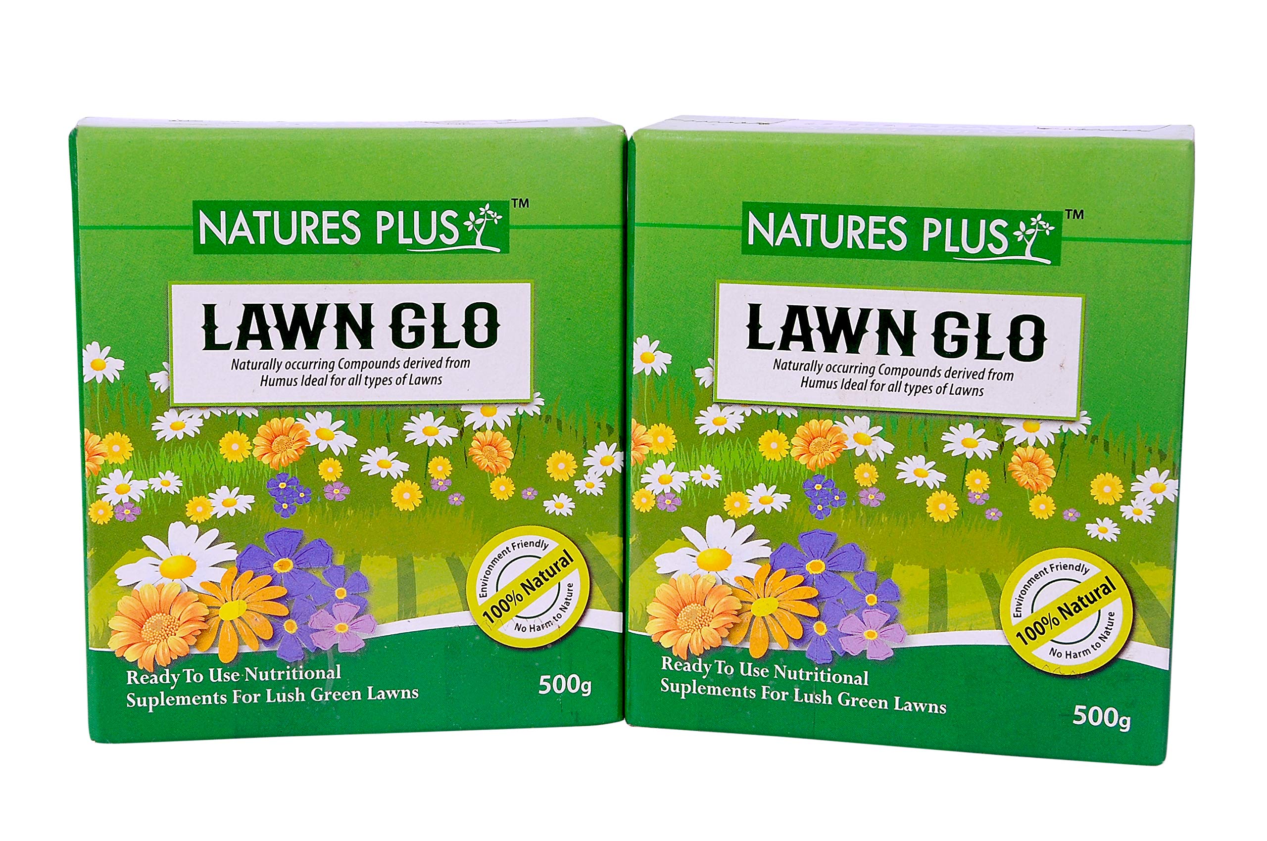 NATURES PLUS Lawn Glo, Organic Lawn Fertilizer for a Lush Green Lawn Grass - 1 kg (Pack of 2 x 500 Gms) (B08Q8GZ4LX) Amazon Price History, Amazon Price Tracker