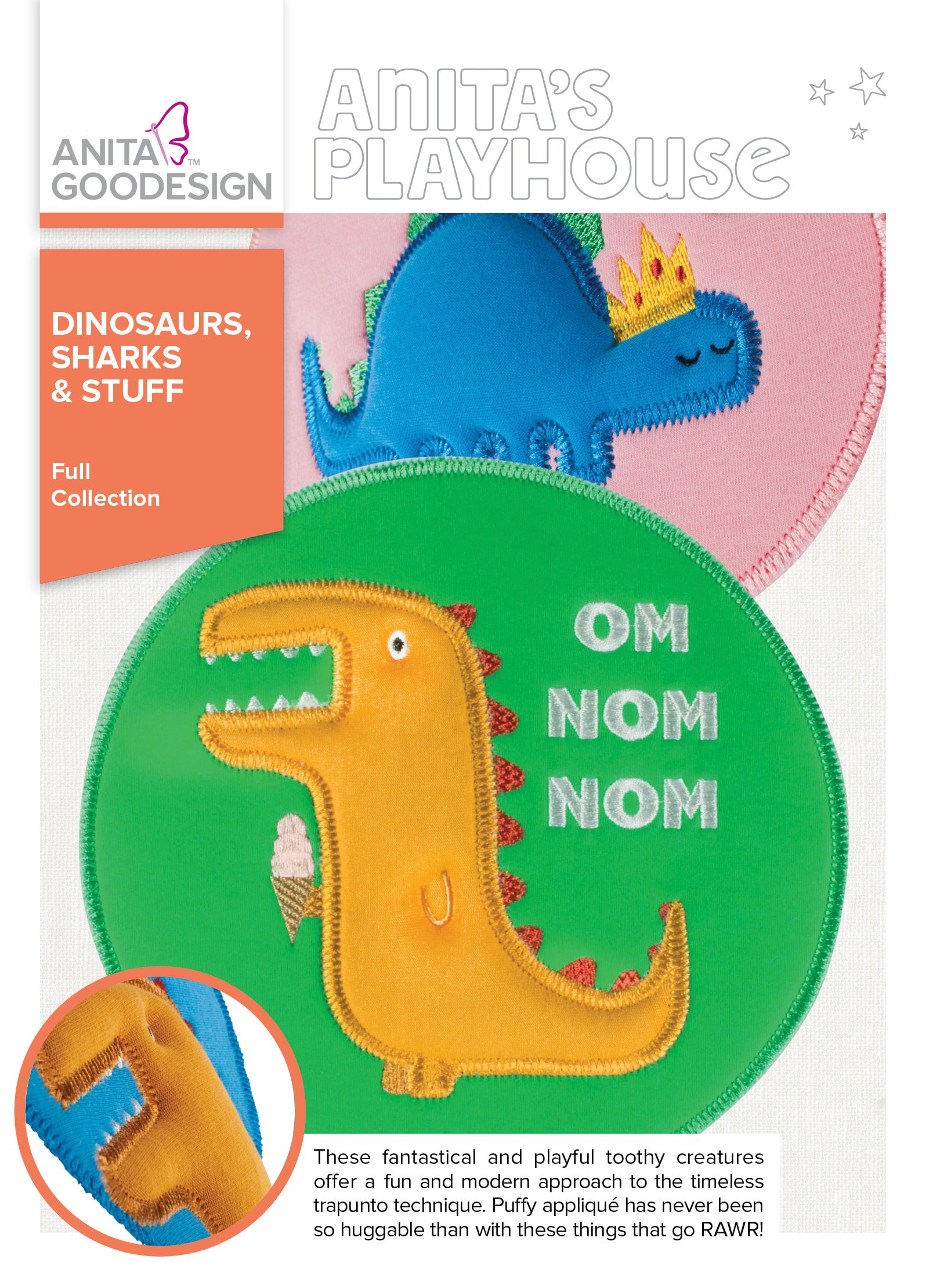 AG Full Dinosaurs, Sharks & Stuff 289AGHD by Anita Goodesign