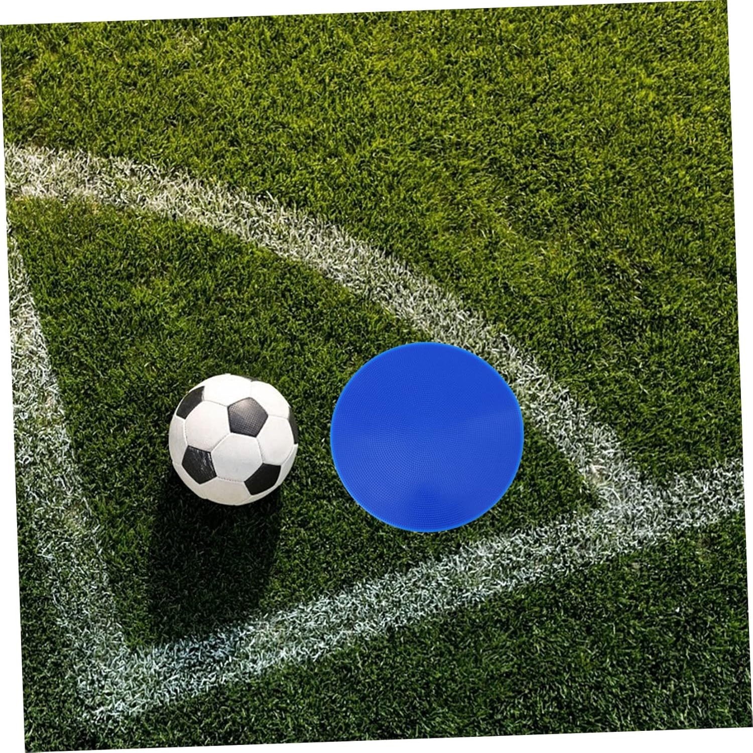 8pcs Landmark Pads Disc Markers for Soccer Basketball and Agility Training Red Yellow and Green Non- for Gym Use