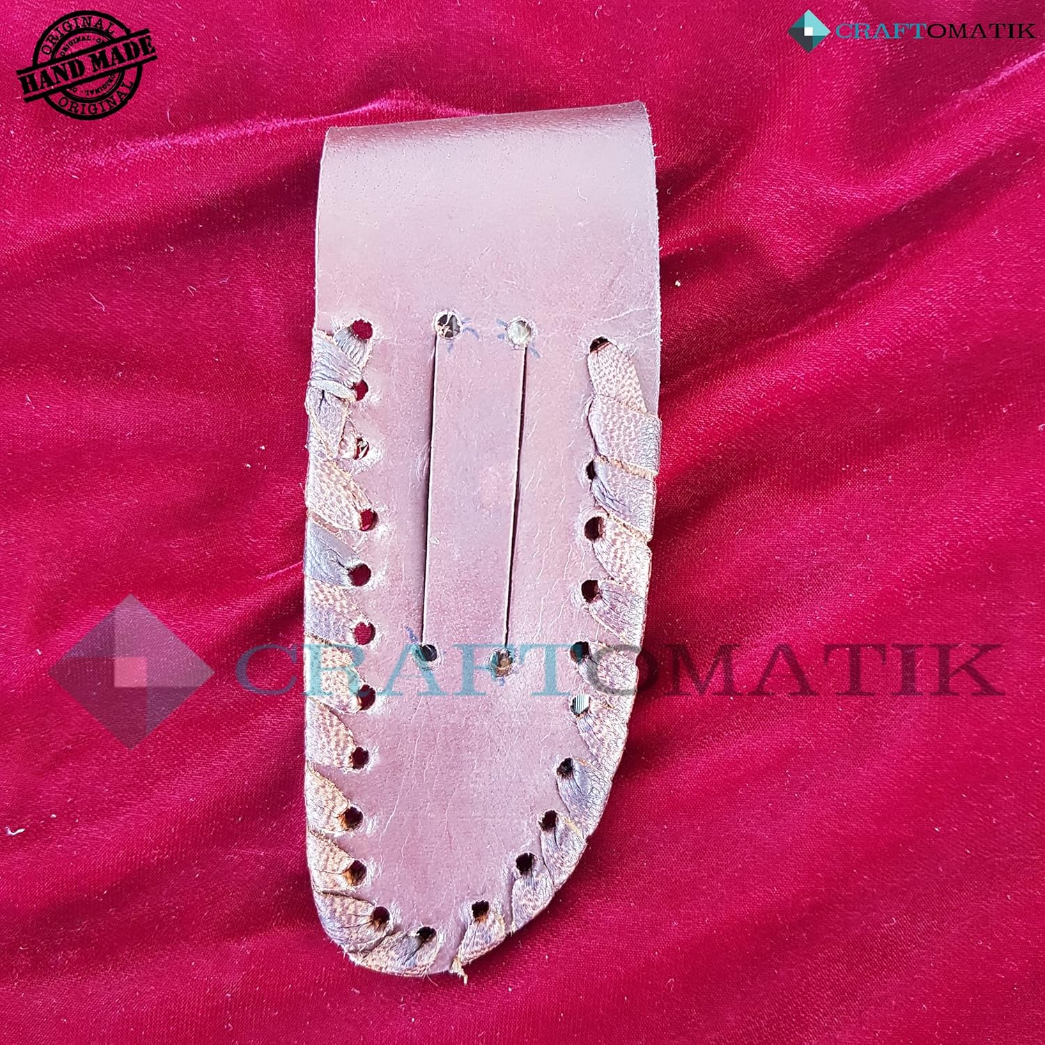 Damask Steel Pocket Knife | Folding Laguiole | Stag Horn, Stainless Steel, Brass Pins Handle | Handmade Outdoor Damascus Knife Camping Knife | FK03