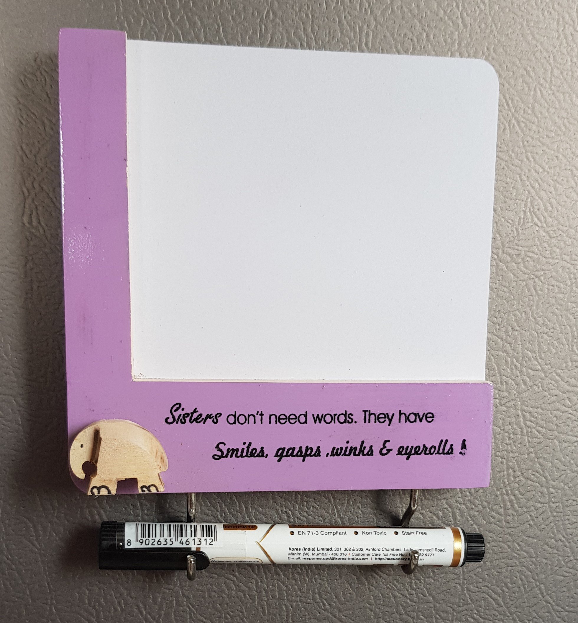 Magnes do tablicy dla siostry – innowacyjne prezenty rakhi – prezenty dla siostry – magnesy użytkowe
