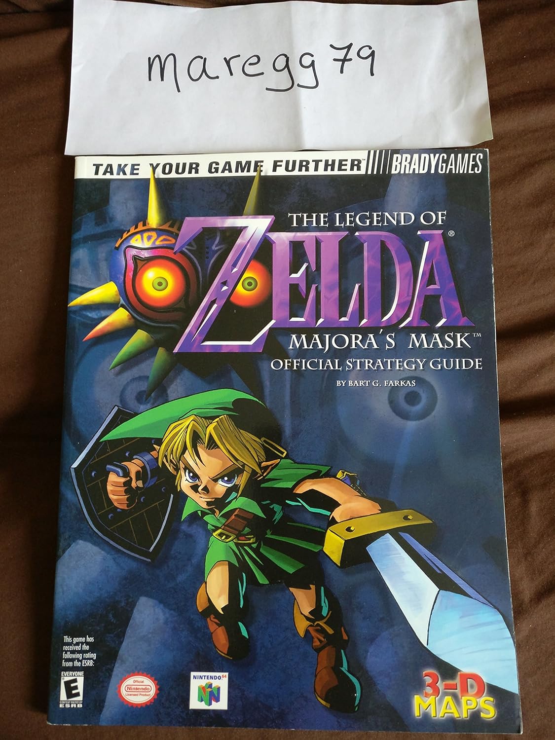 Amazon.com: The Legend of Zelda: Majora's Mask Official Strategy Guide ...