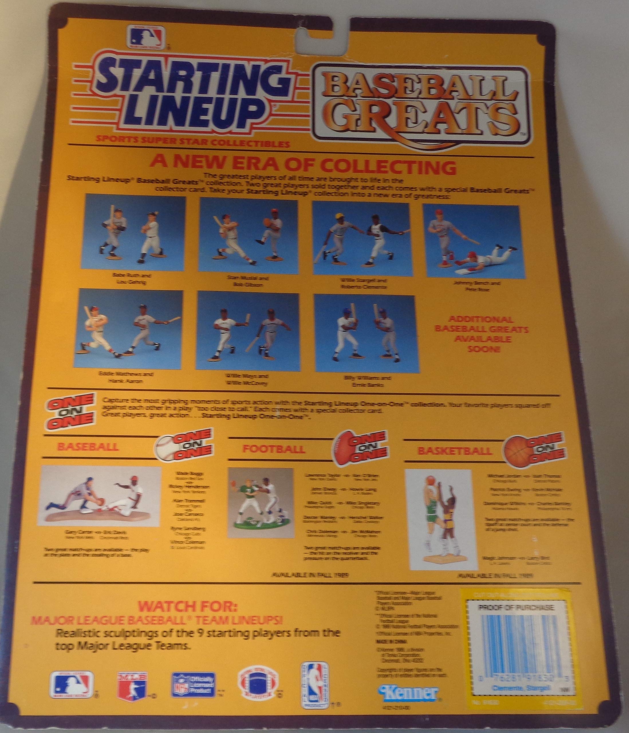 Starting Lineup Baseball Greats 永久欠番セット Amazon.com: Kenner 1989 Baseball Greats Starting Lineup Mickey