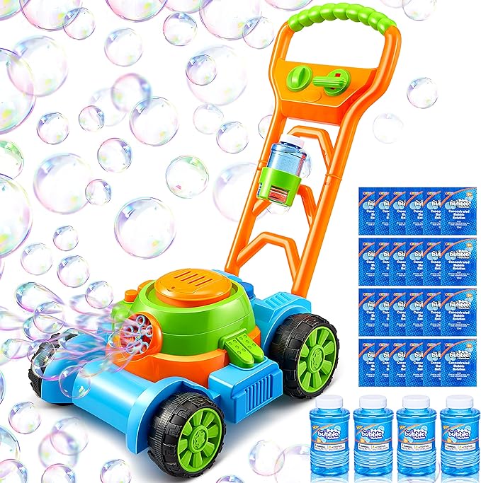 Sloosh Bubble Lawn Mower Toddler Toys - Kids Toys Bubble Machine Summer Outdoor &hellip;