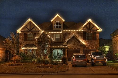 Miniatura 7 de C9 - Bombillas LED de repuesto para Navidad, color blanco cálido suave, forma de vela, grado comercial, E17