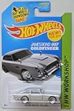 Hot Wheels 1:64 Scale James Bond 007 Goldfinger Workshop, Silver Aston Martin 1963 DB5 200/250