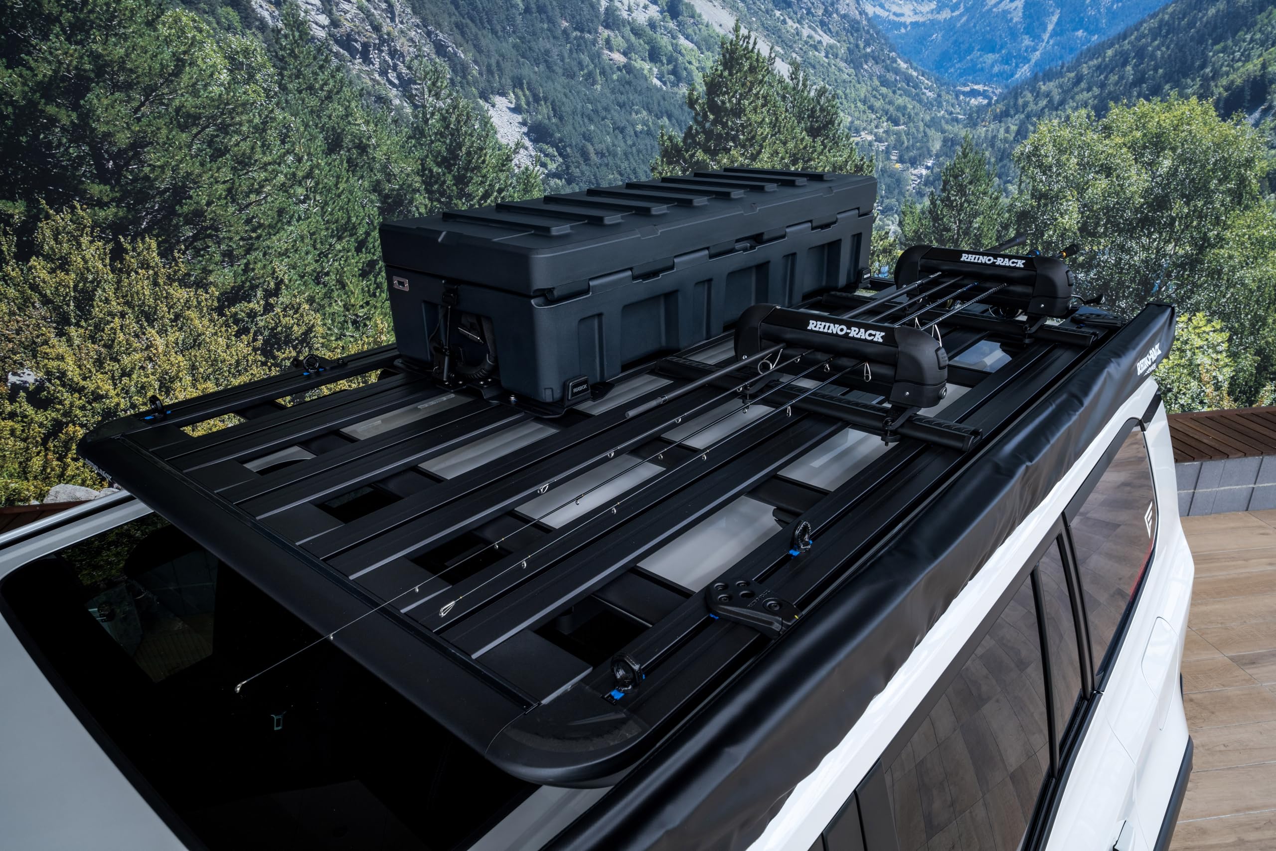 Amazon.co.jp: RHINO-RACK ライノラック FISHING ROD HOLDER SKI  