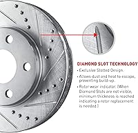 Vista 4 de Para 1991-2006 BMW 318i, 318is, 325i, 325is, 328i, 328is, Z3, 318ti, 323i, 323is, 323Ci, 320i, Z4 R1 Concepts Front Silver Zinc Cross Perforado