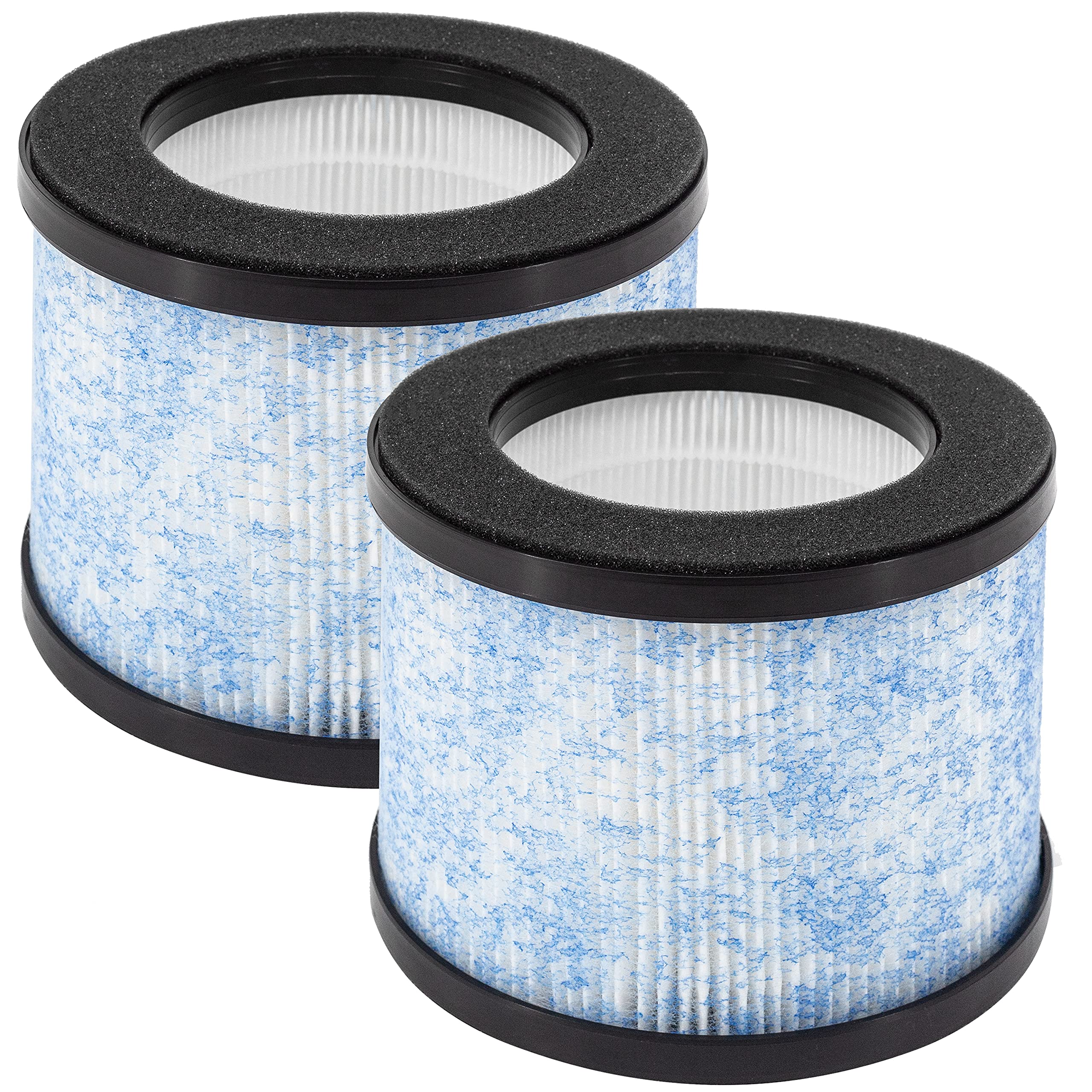 Lhaze H13 HEPA Filter Replacement Compatible with Miko Air Purifier C102 Air Purifier Replacement Filters Air Purifer Filters 2 Packs